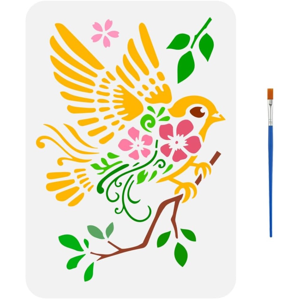 Sparrows on Branches Drawing S - Paint Brush 评论和价格