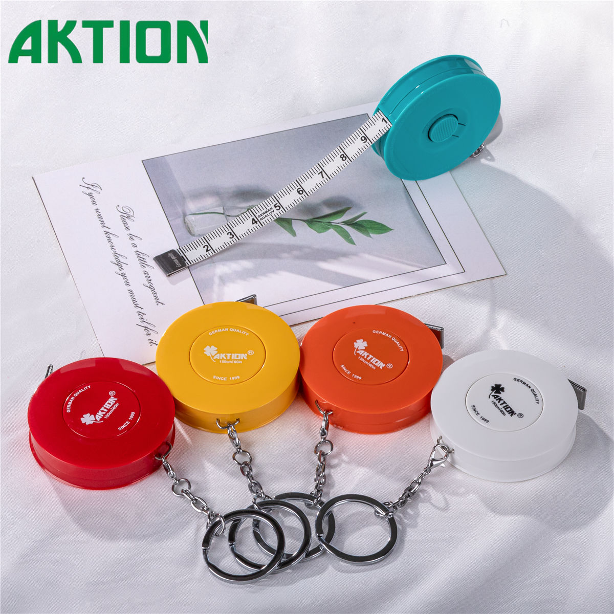 Measuring Tape 1.5M 60Inch AKT - Tape Measure 评论和价格