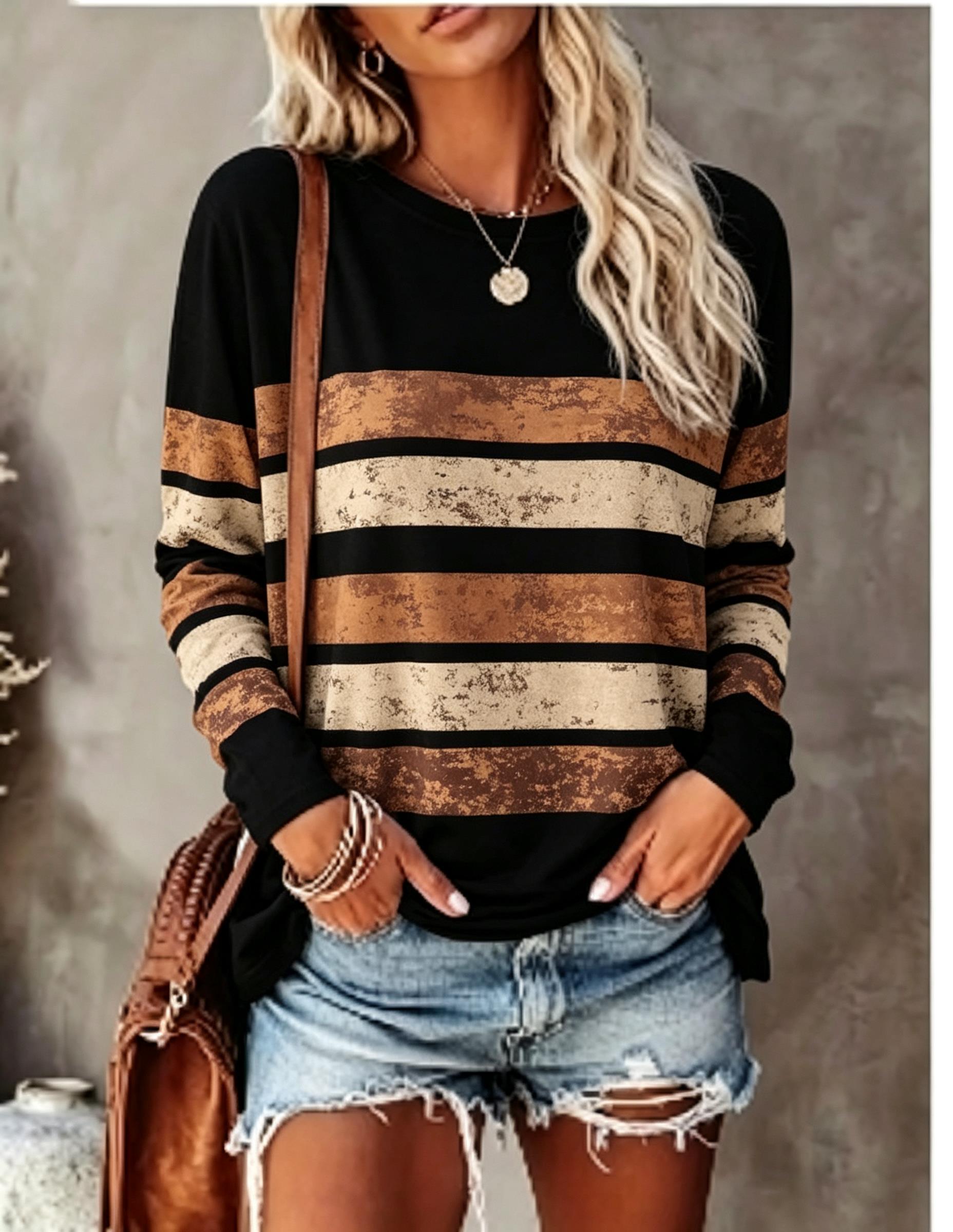 Women Long Sleeve T‑Shirt Vint - Wallpaper 评论和价格