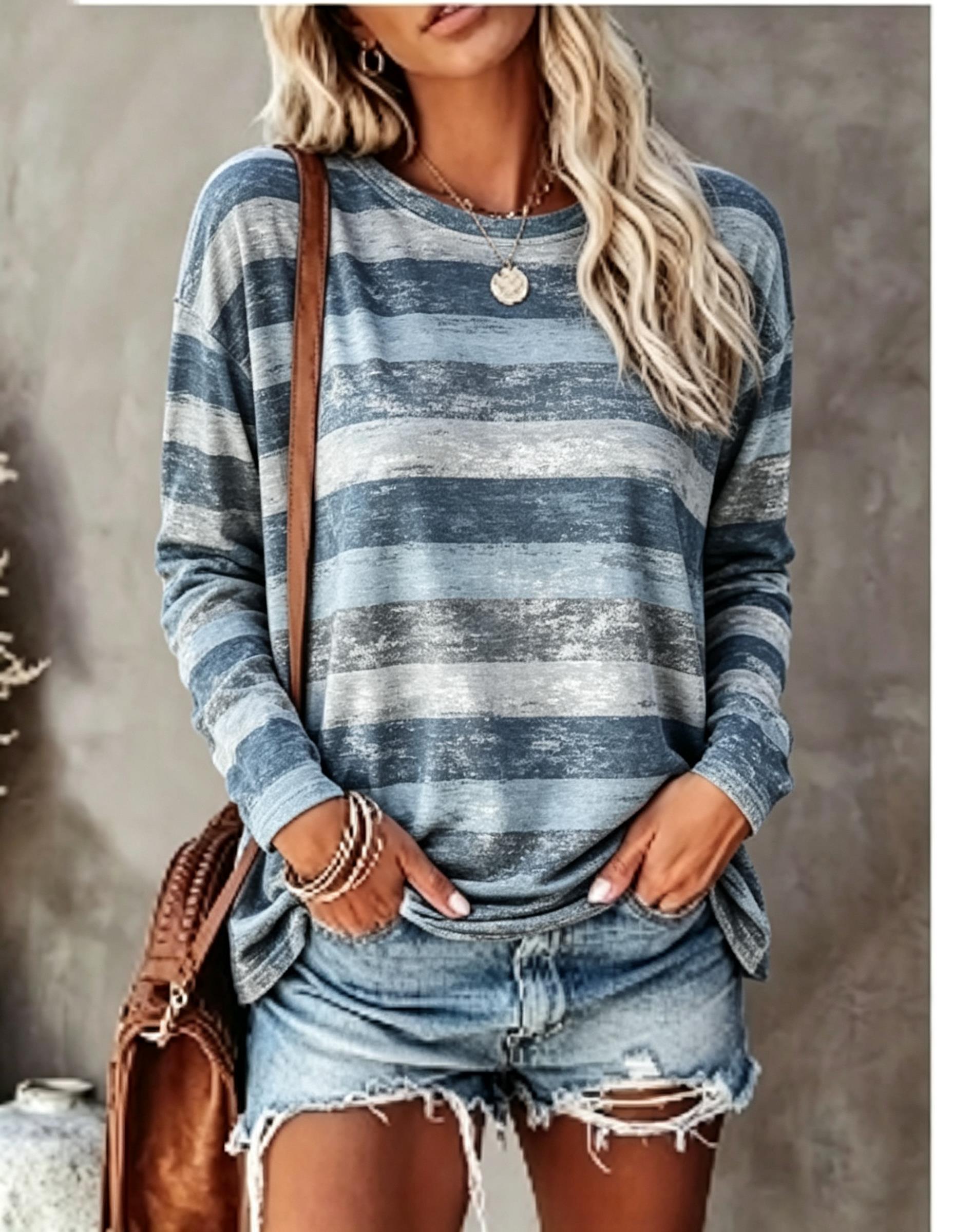 Women Long Sleeve T‑Shirt Vint - Wallpaper 评论和价格