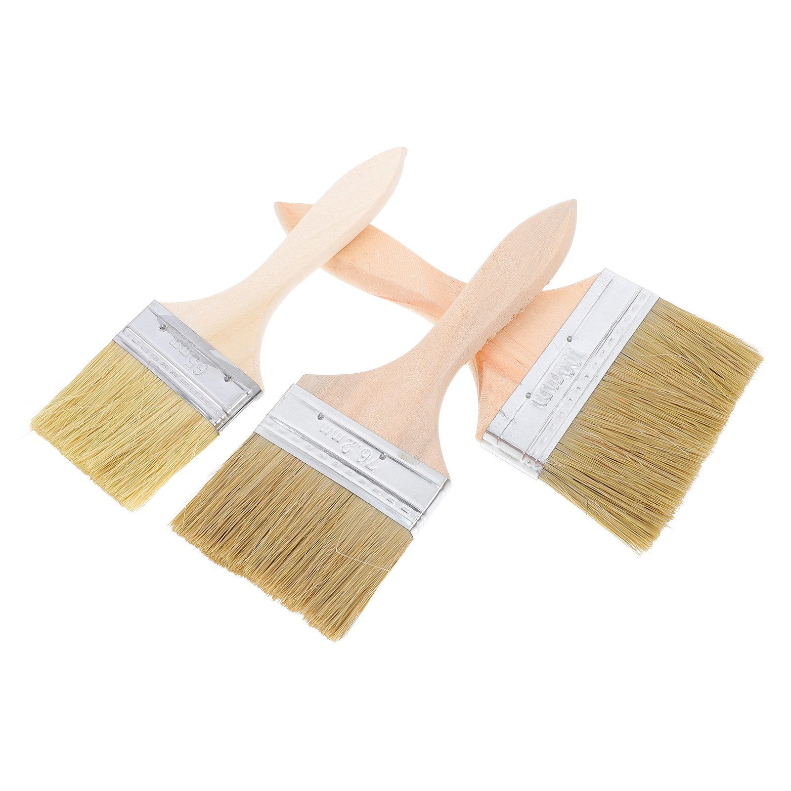 3Pcs Thickened Wooden Handle P - Home Improvement Fence 评论和价格