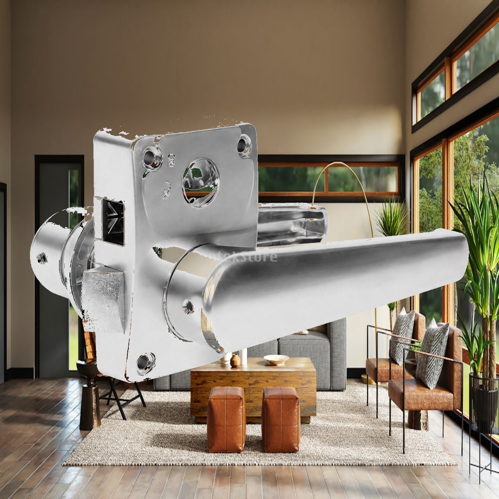RV Bathroom Door Lock Compact  - Door Lock 评论和价格