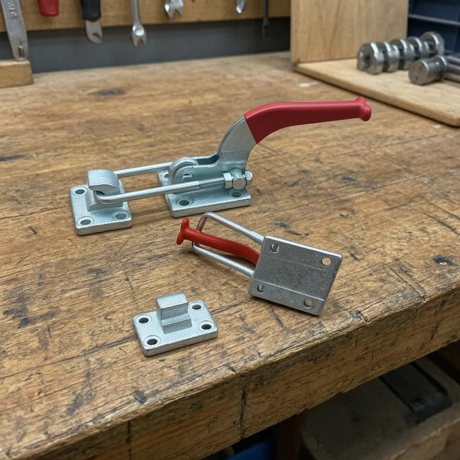 Adjustable Clamp Lock Iron Tog - Door Handle 评论和价格