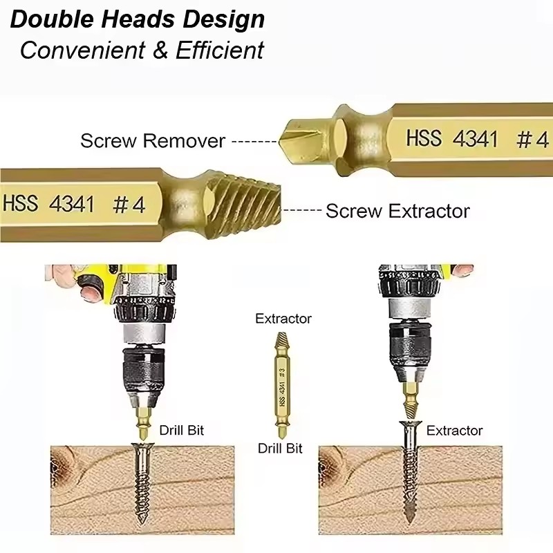 Damaged Broken Screw Extractor - Drill Bits 评论和价格