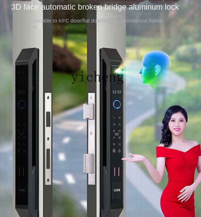 cc29Automatic Broken Bridge Al - Door Lock 评论和价格