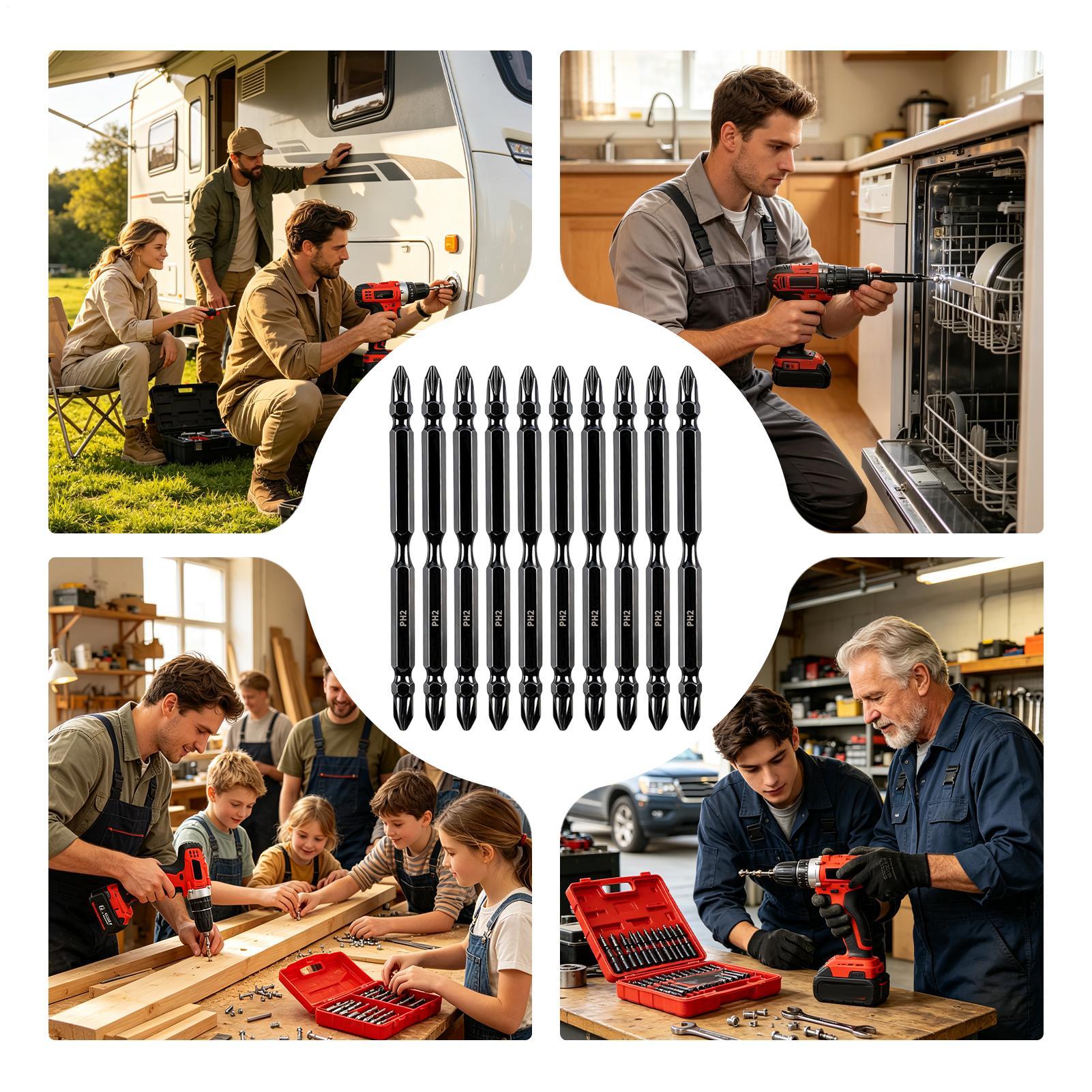 Magnetic Bits Double-Ended Mag - Drill Bits 评论和价格